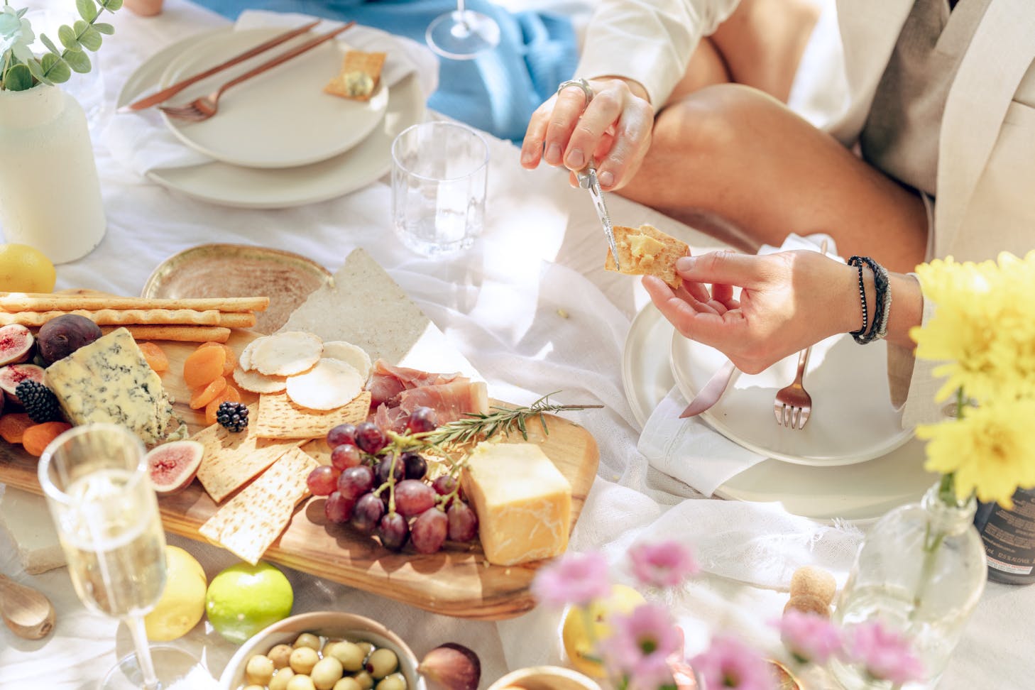 Picnic platter at Providore Park Brisbane